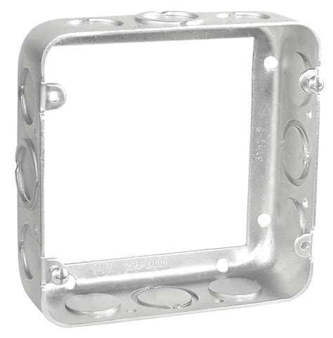 4 11 16 extension ring box metal|4 11 16 raised cover.